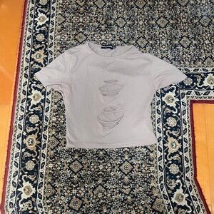 M Tan pretty little thing top